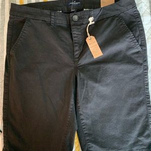 NWT American Eagle Women’s Bermuda Shorts Sz. 12 Black